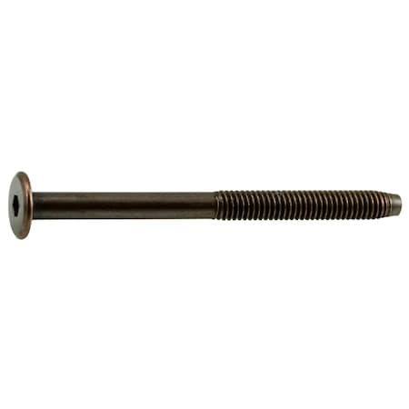 Midwest Fastener Binding Screw, 18 (Coarse), Steel, Bronze, 3 PK 37568